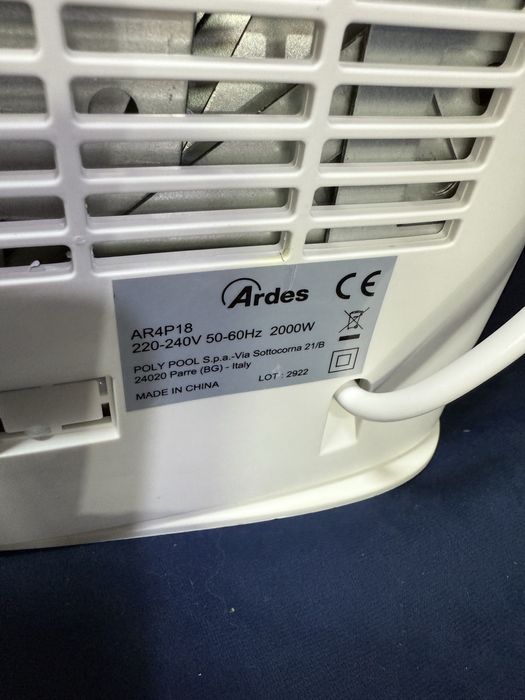 Керамичен вентилатор / нагревател Ardes