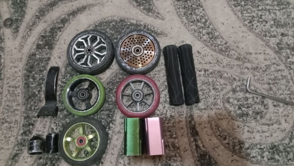 Трюковой самокат запчасти