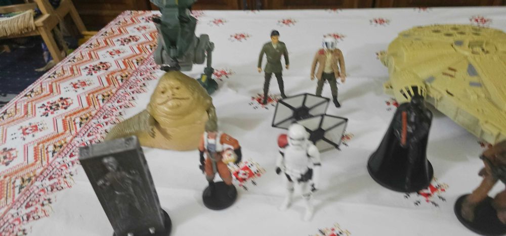 nava star wars figurine Luke han solo soldati imperiali
