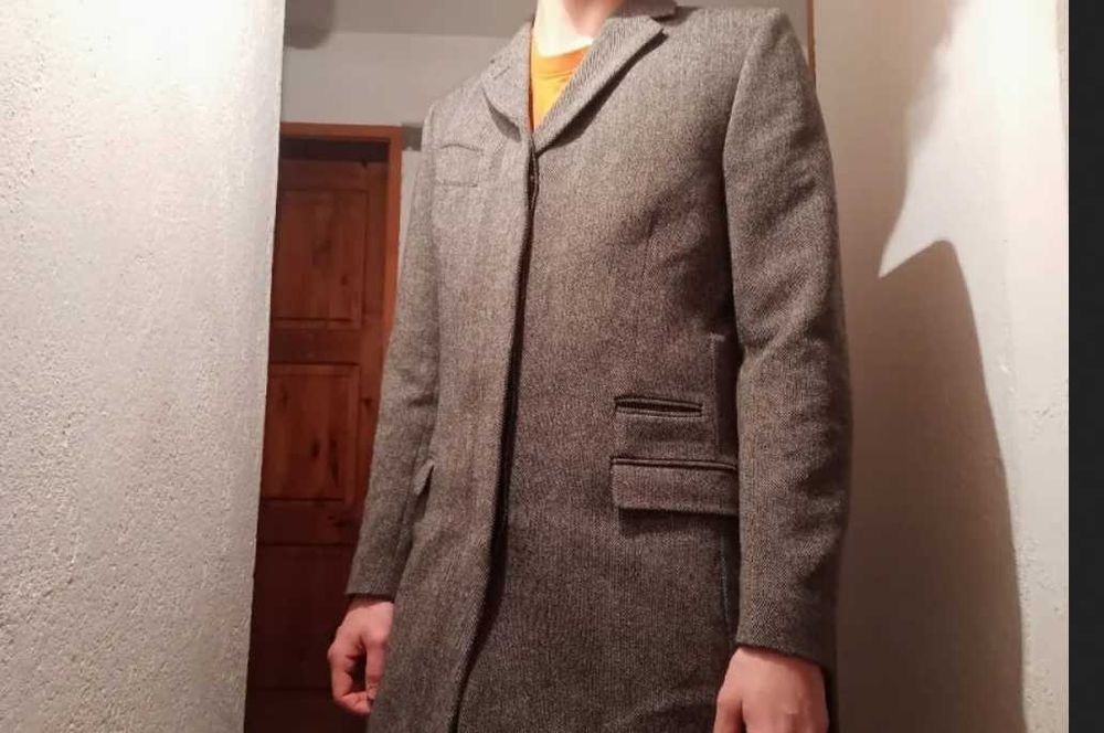 вълнено палто Tiger of Sweden