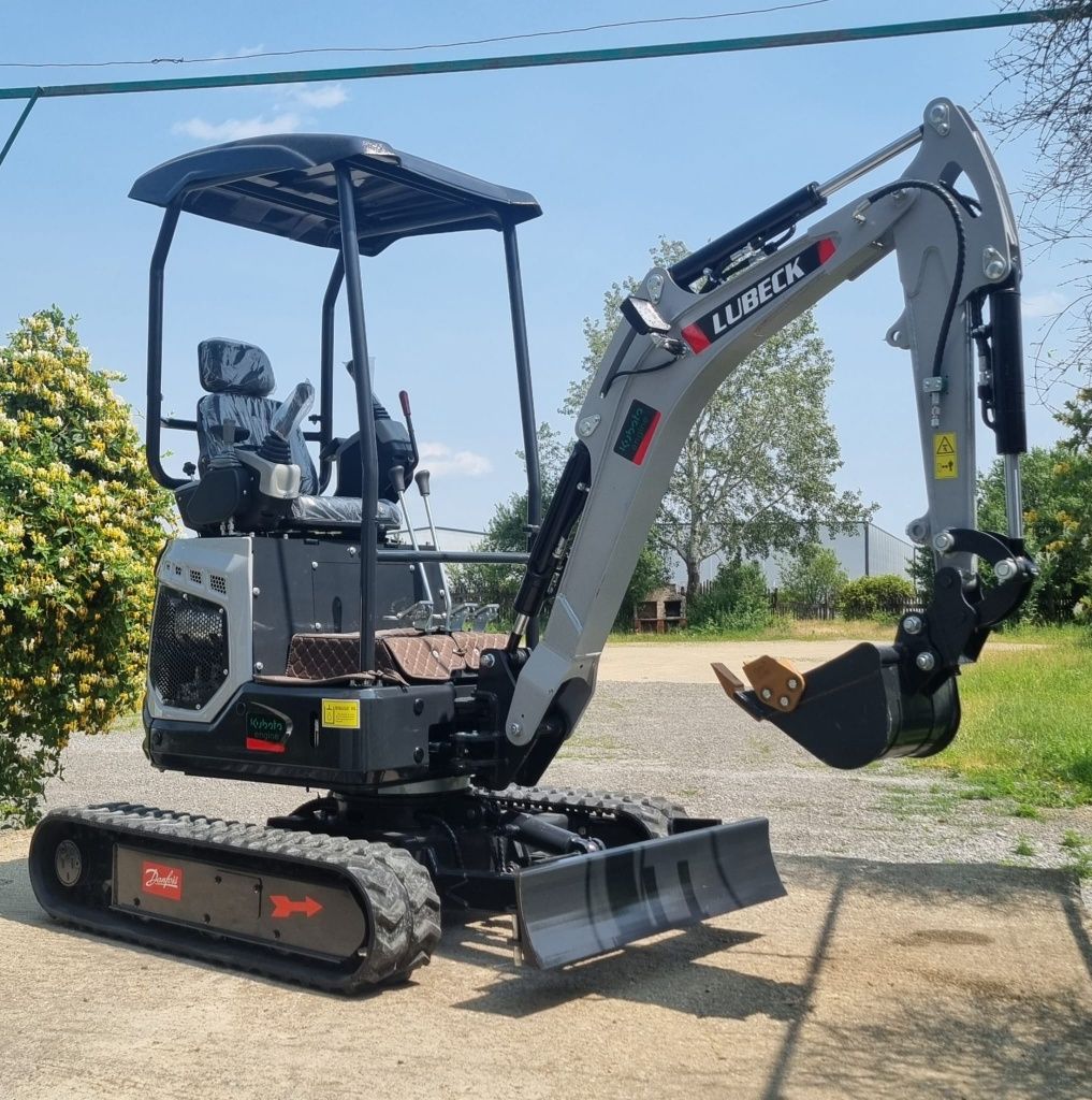 Excavator Lubeck W175pro, motor KUBOTA~ 1.7t NOU~Garantie 2 ani