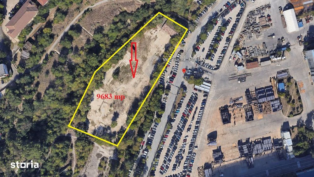 Vand/schimb / inchiriez teren intravilan in Tulcea ! 99 euro/mp