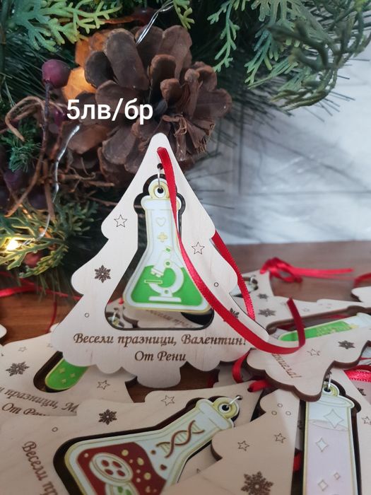 Коледни персонални висулки