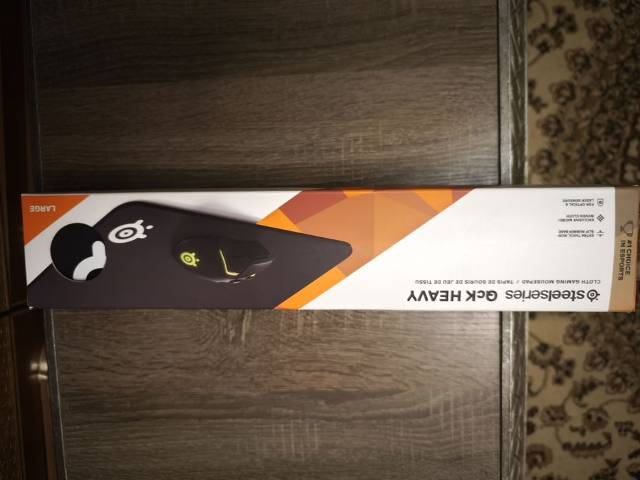 Коврик для мыши SteelSeries QcK Heavy Large 6мм высота новый