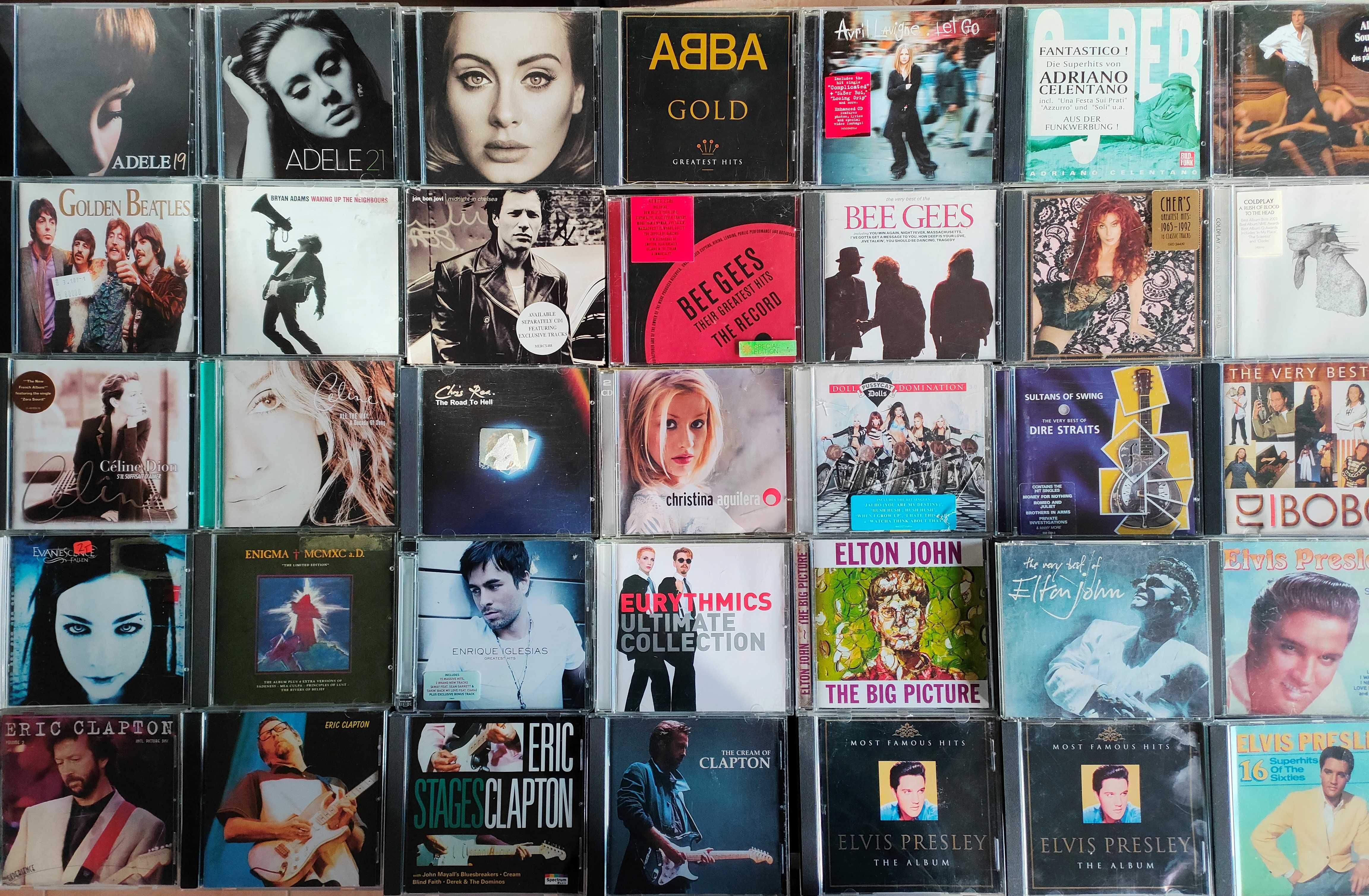 Cd-uri Originale - Adele, Bee Gees, Elvis Presley, Eric Clapton