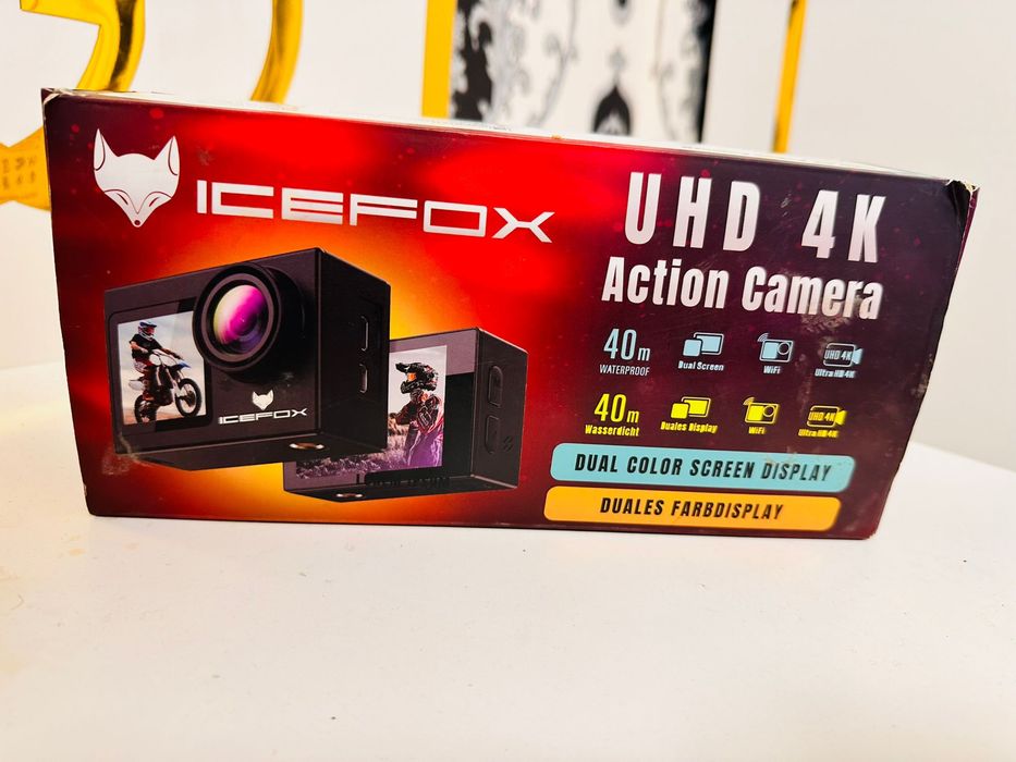 cameră de acțiune Icefox UHD 4K.