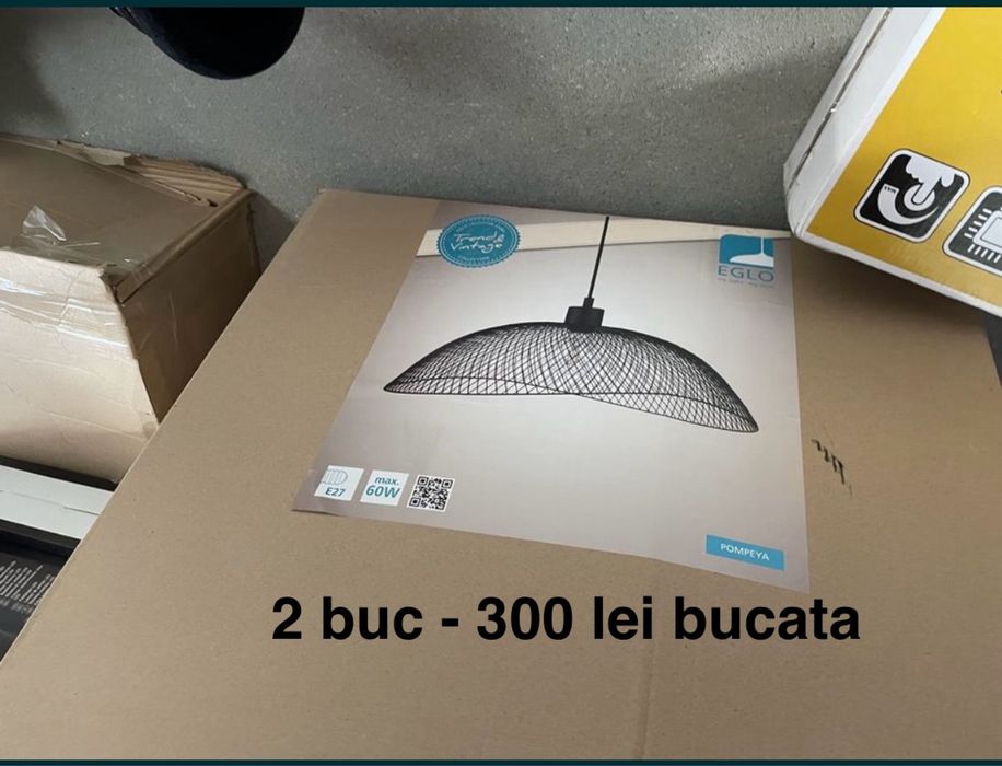 Vand lustre, lampi, aplici cu led - noi