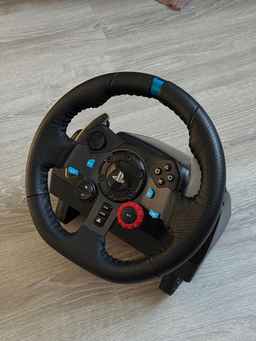 Игровой руль Logitech g29 и кппdriving force shifter