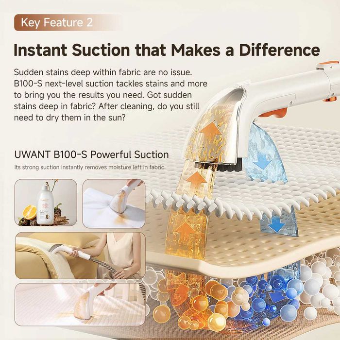 Моющий пылесос Uwant B100-S