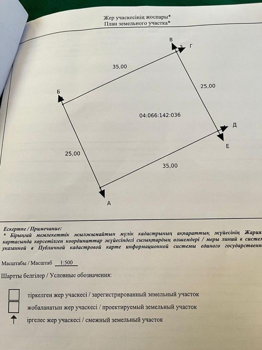 Жер учаскесі сатылады