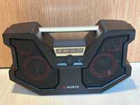 Boxa portabila WURTH cu doua subwoofere,bluetooth,USB,bass profund