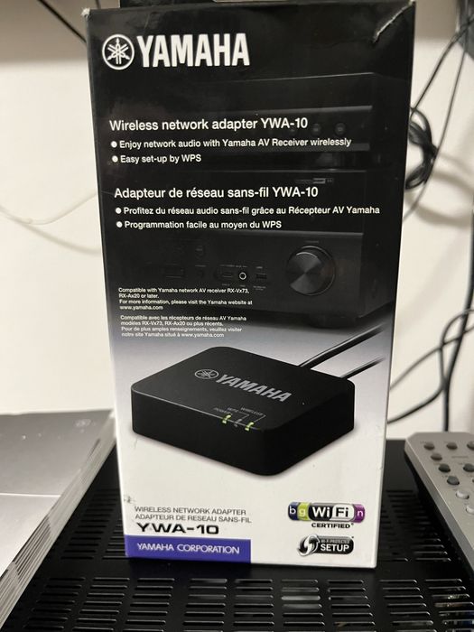 Receiver Yamaha R-N301 + adaptor original wifi