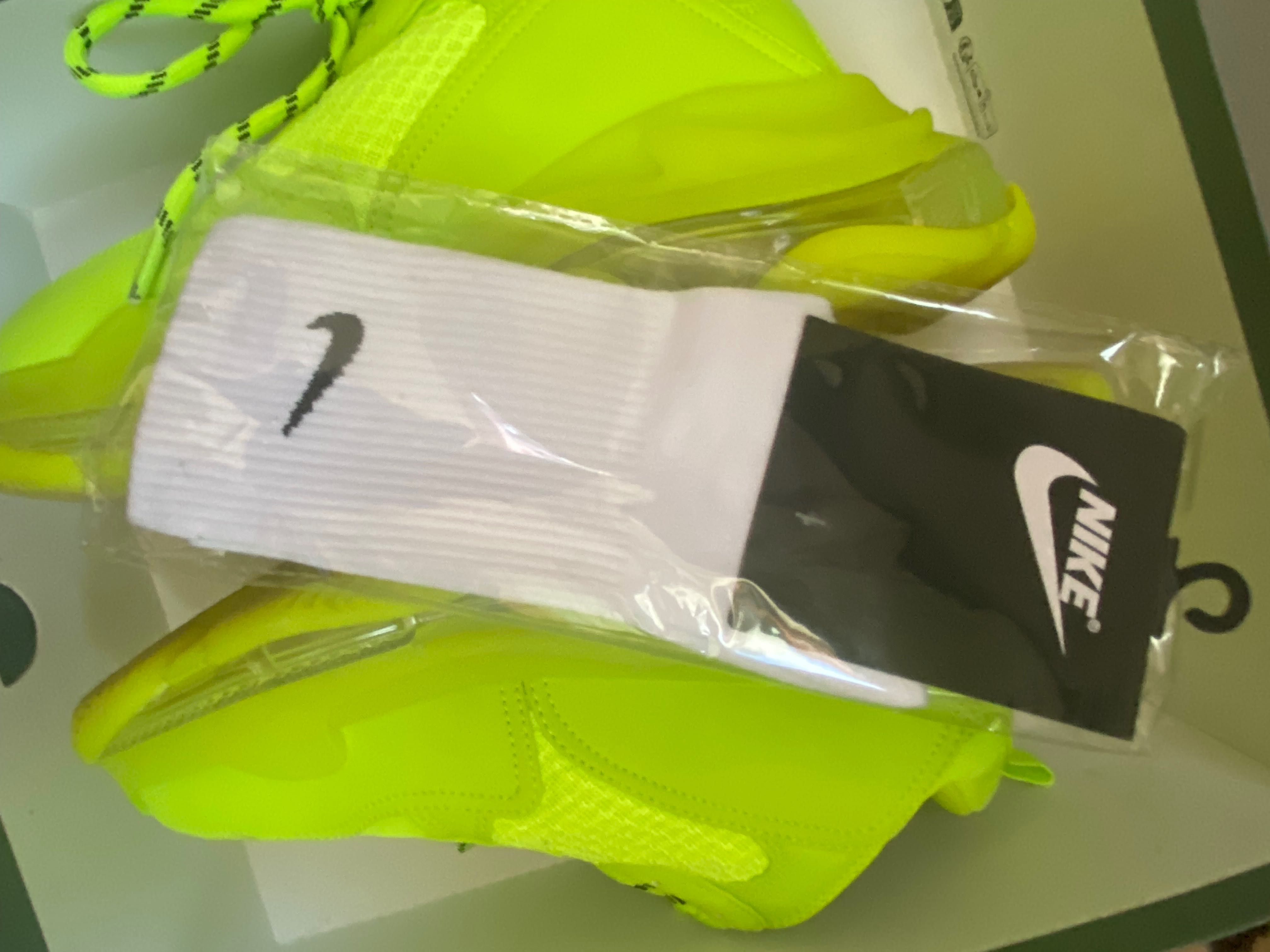 Balenciaga Triple S neon