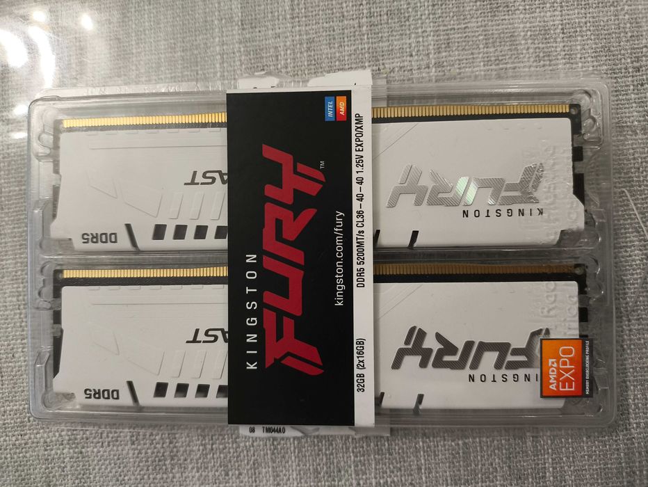 DDR-5 DIMM 32 GB 5200 MHz Kingston Fury Beast (KF552C36BWEK2-32)