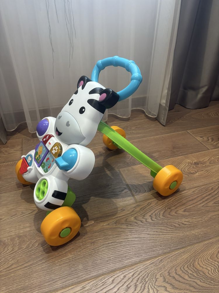 Бебешка проходилка/Уокър Зебра Fisher Price