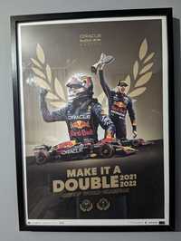 Poster F1 Max Verstappen "Make It Double" ediție limitată