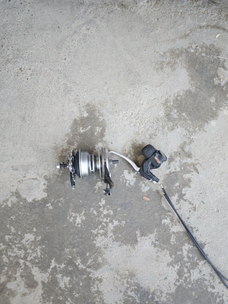 Планеттарная фтулка Shimano 3 скорости+ Нейтральная скорость