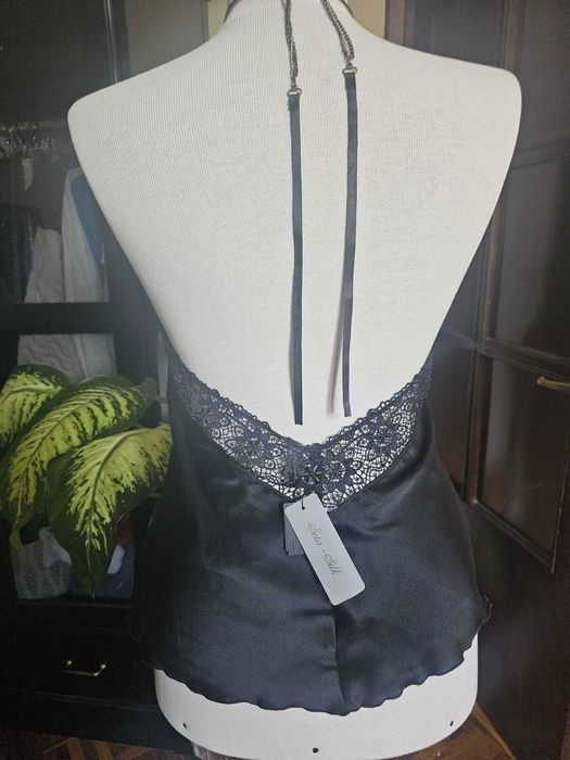 Camisole matase neagra Intimissimi, nou, cu eticheta, marime S