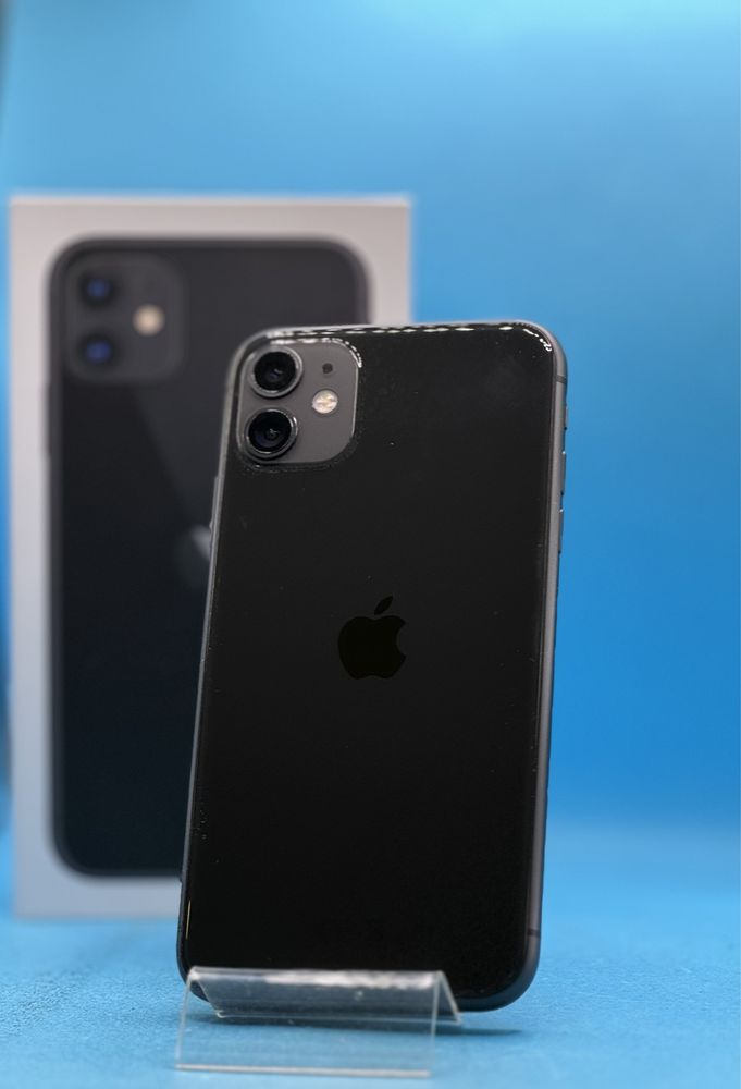 ГАРАНЦИОНЕН!!! Apple iPhone 11, 64GB, 4GB RAM, 4G, Black