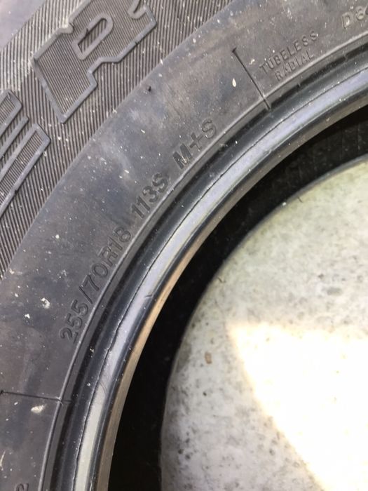 255/70/18 бриджестон DUELER 1 бр 8.5 мм