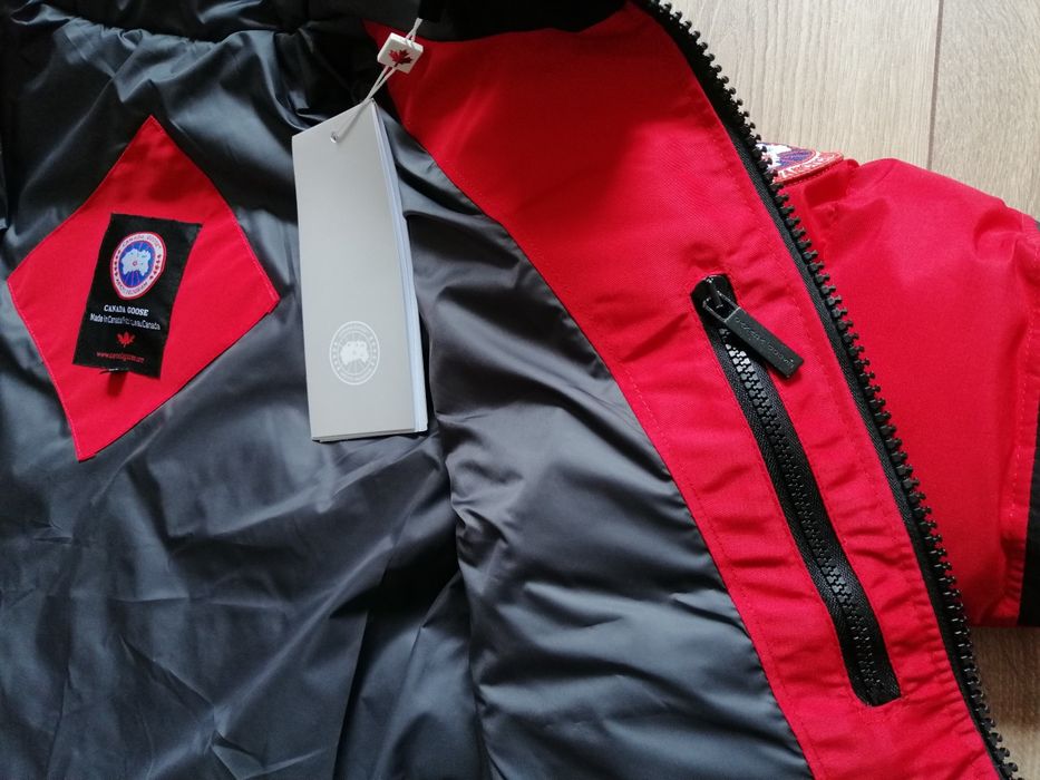 Canada Goose мъжко зимно яке в червен цвят S M L