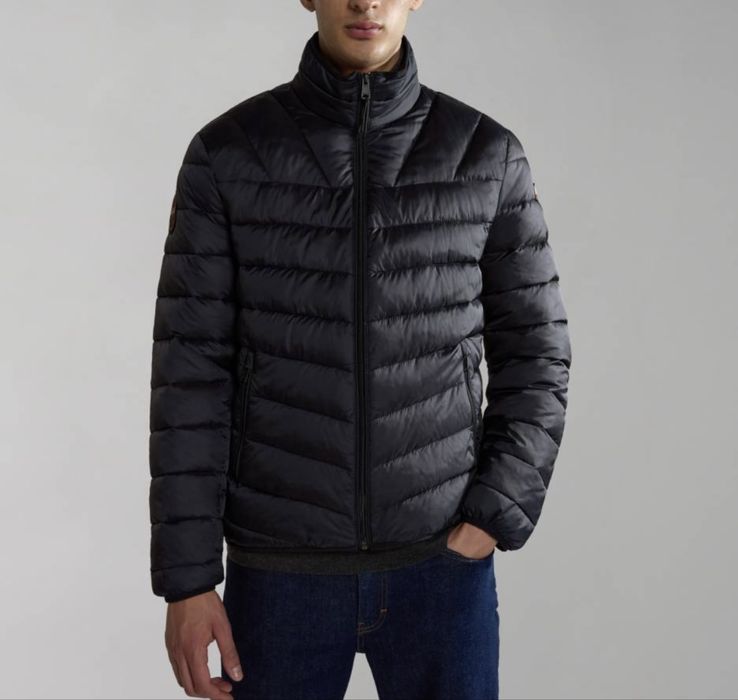 Мъжко яке Napapijri Aerons S 3 NPOA4GJN Черен Regular Fit