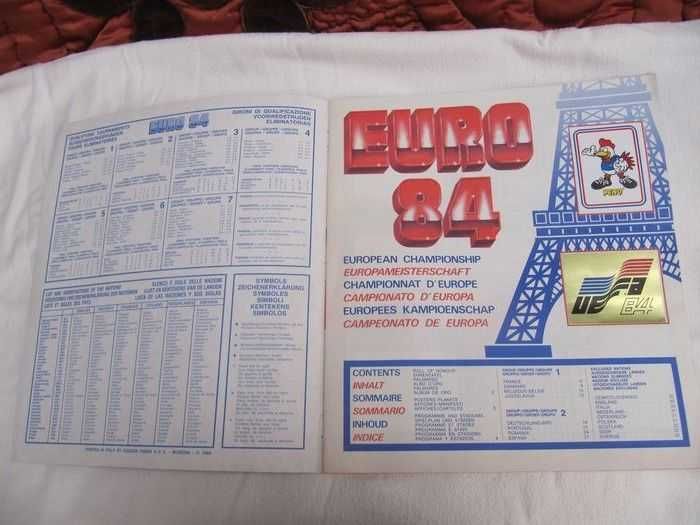 Panini Album Euro 1984 complet 100%