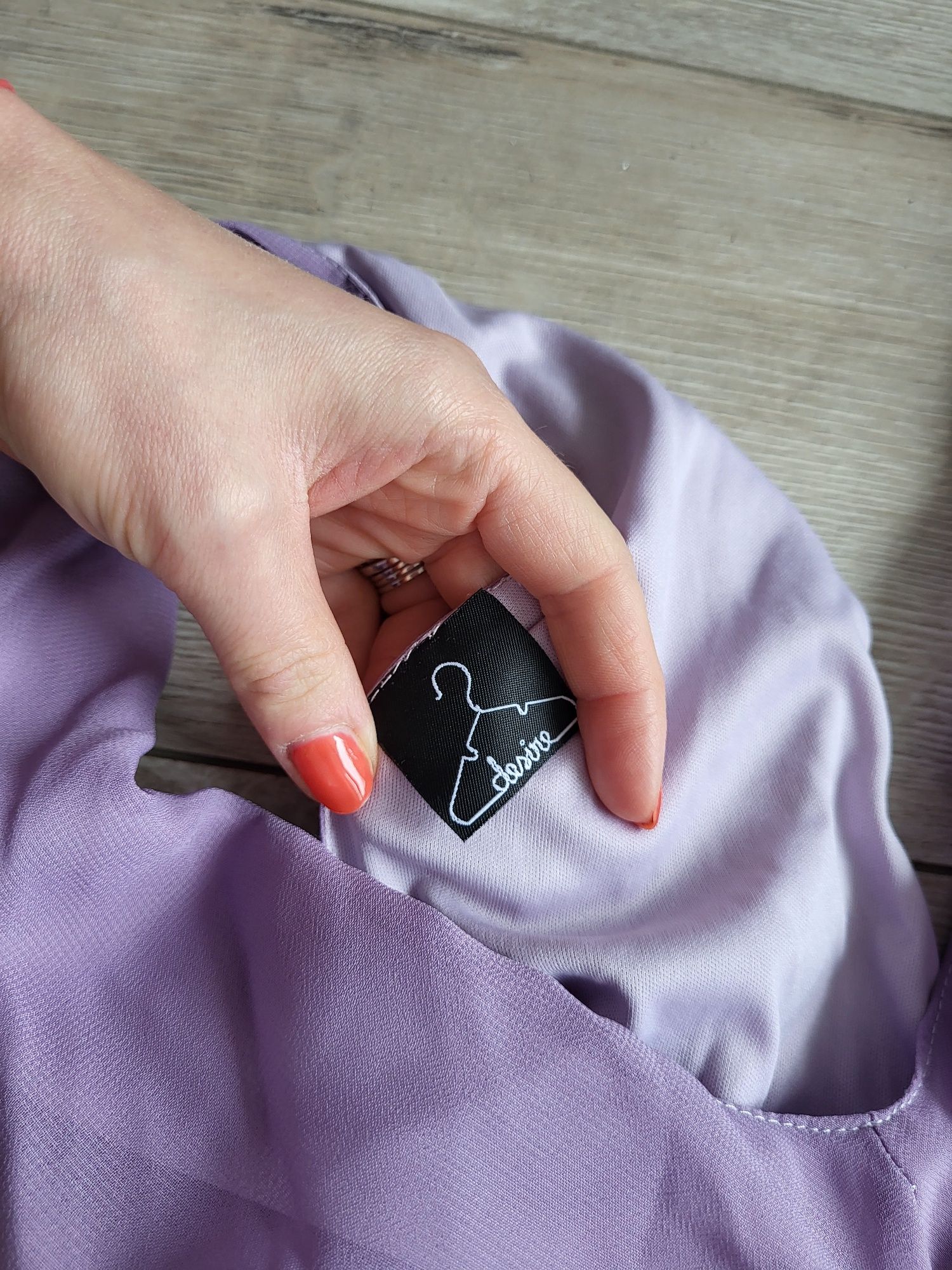 Rochie violet de ocazie