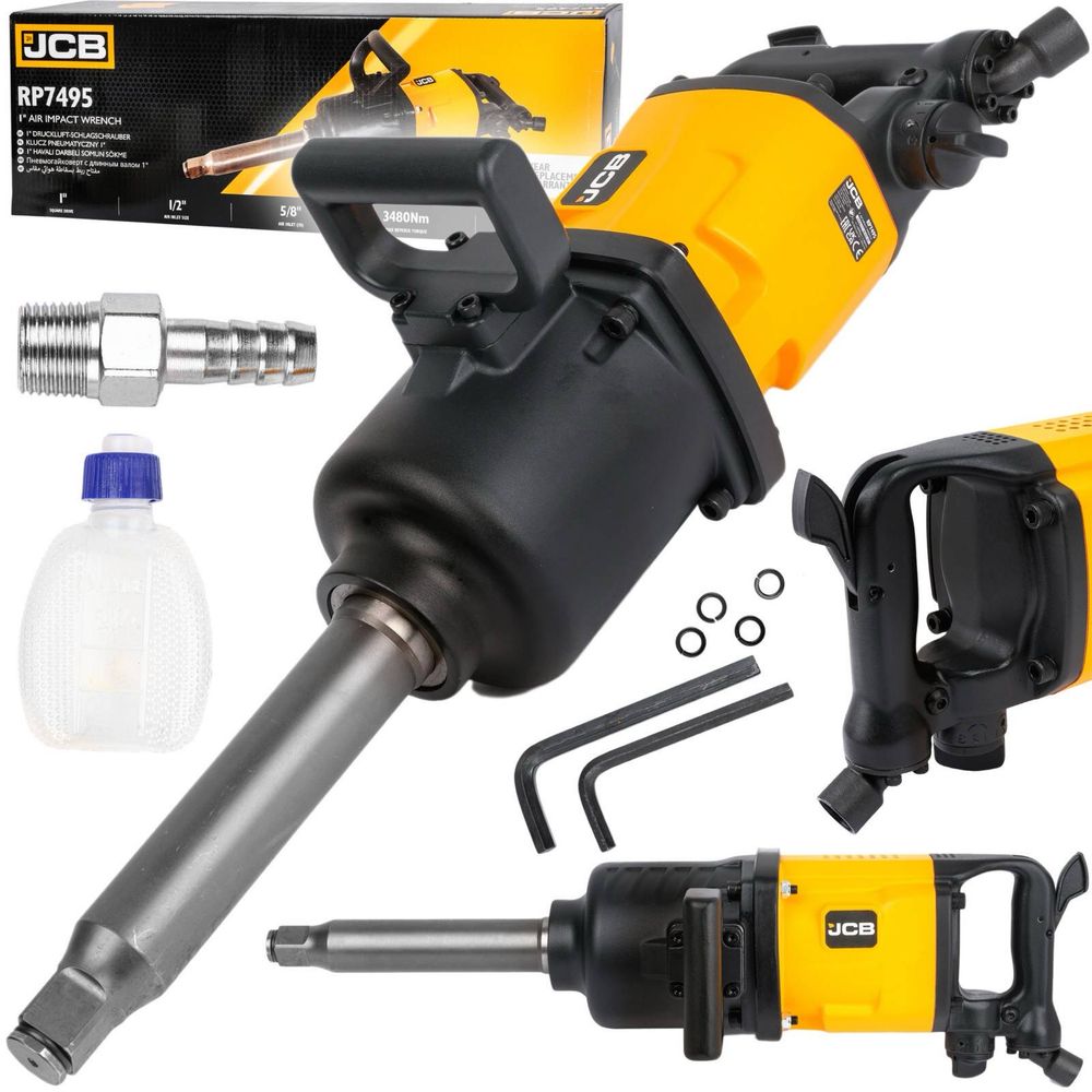 Пневматичен ударен гайковерт 1” цол 3480Nm JCB
