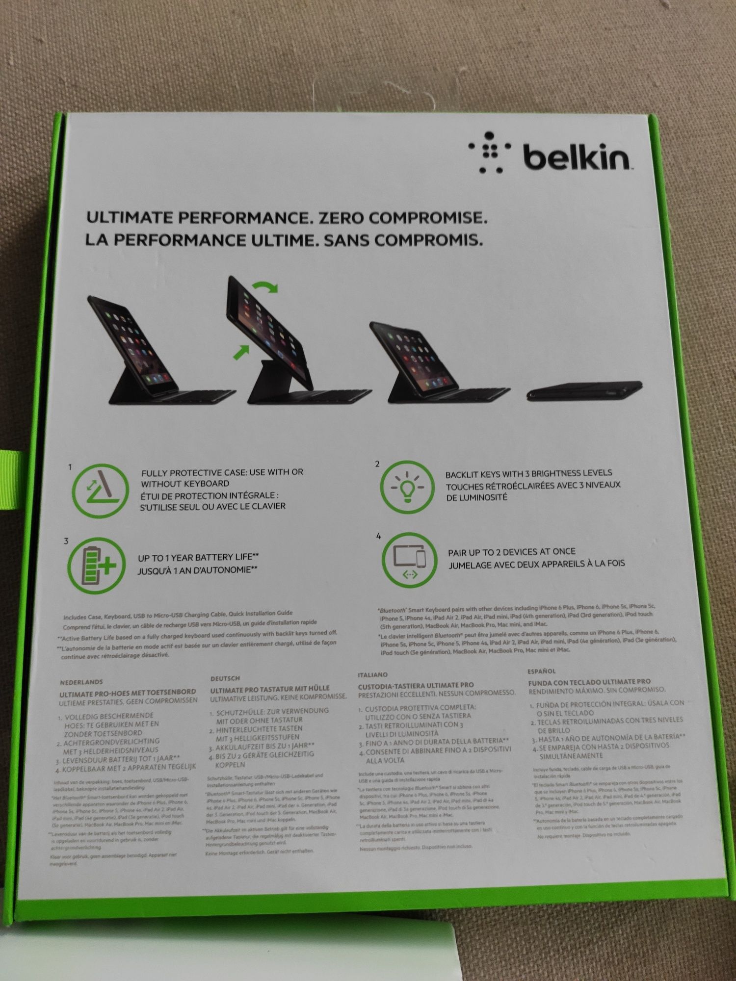 Клавиатура калъф Belkin Quode за IPad