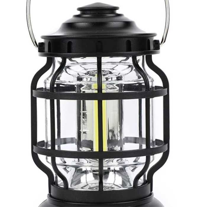 LED Диодна Къмпинг лампа с вградена батерия и кабел за зареждане