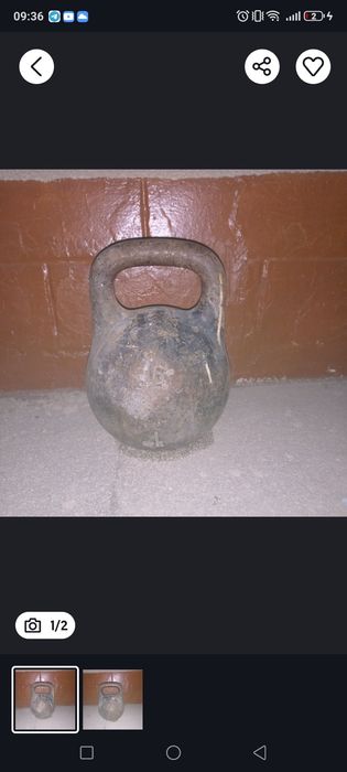 16кг  гир ССР советски