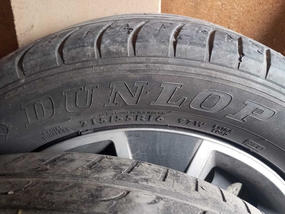 Cauciucuri DUNLOP cu jante 215/55/R16