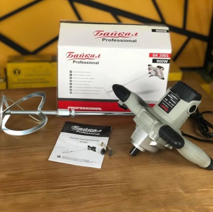 Миксер строительный. + Насадка. На Левом. Кредит. Доставка.