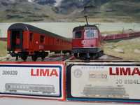 Garnitura Lima(loco+vagon),HO,trenulete electrice