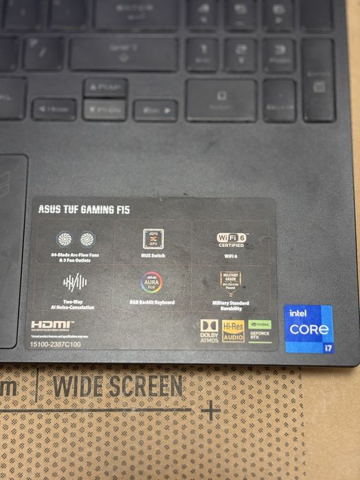 Laptog Gaming Asus Tuf F15