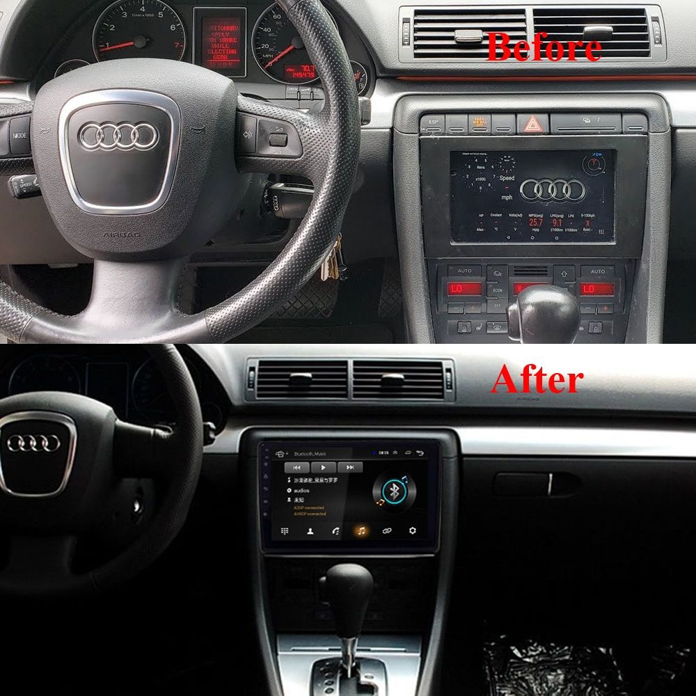 Навигация Android Audi A4 B6 B7 ауди seat Exeo андроид мултимедия