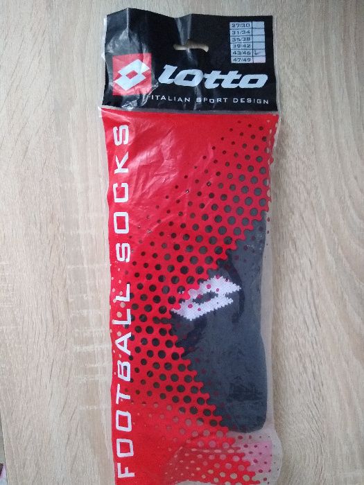 Lotto черни футболни чорапи