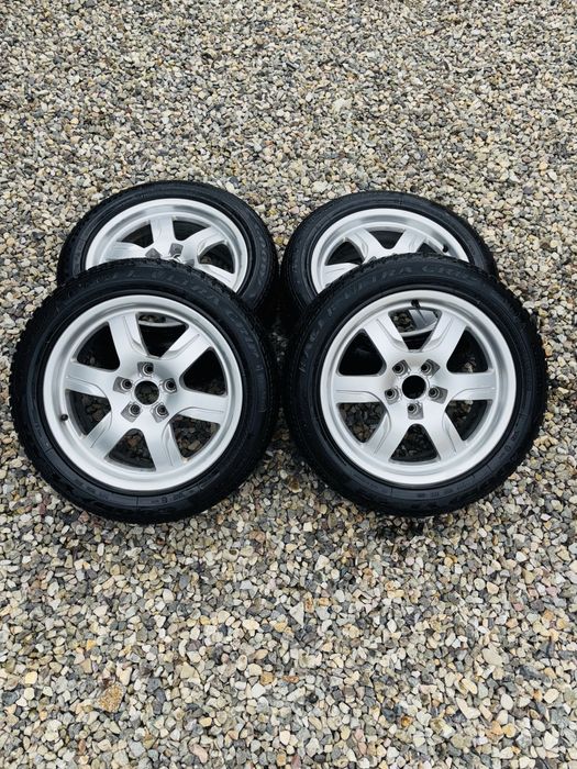 Jante R17 5x112 Audi Cauciucuri Iarna 225/50/17 M+S Good Year