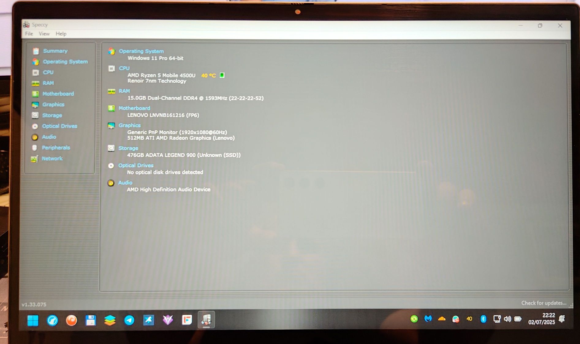 Laptop Lenovo Ideapad Flex 5 2in1