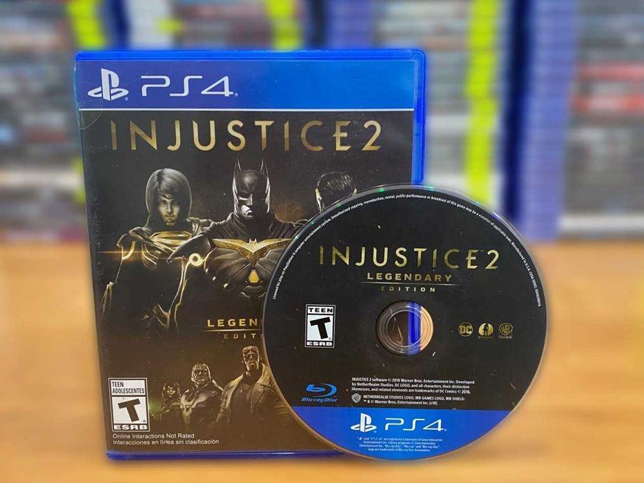 Injustice 2: Legendary Edition ENG* PS4/PS5 Большой Выбор Игр