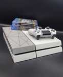 Playstation 4 Glaciar White Limited Edition! + Pachet jocuri !