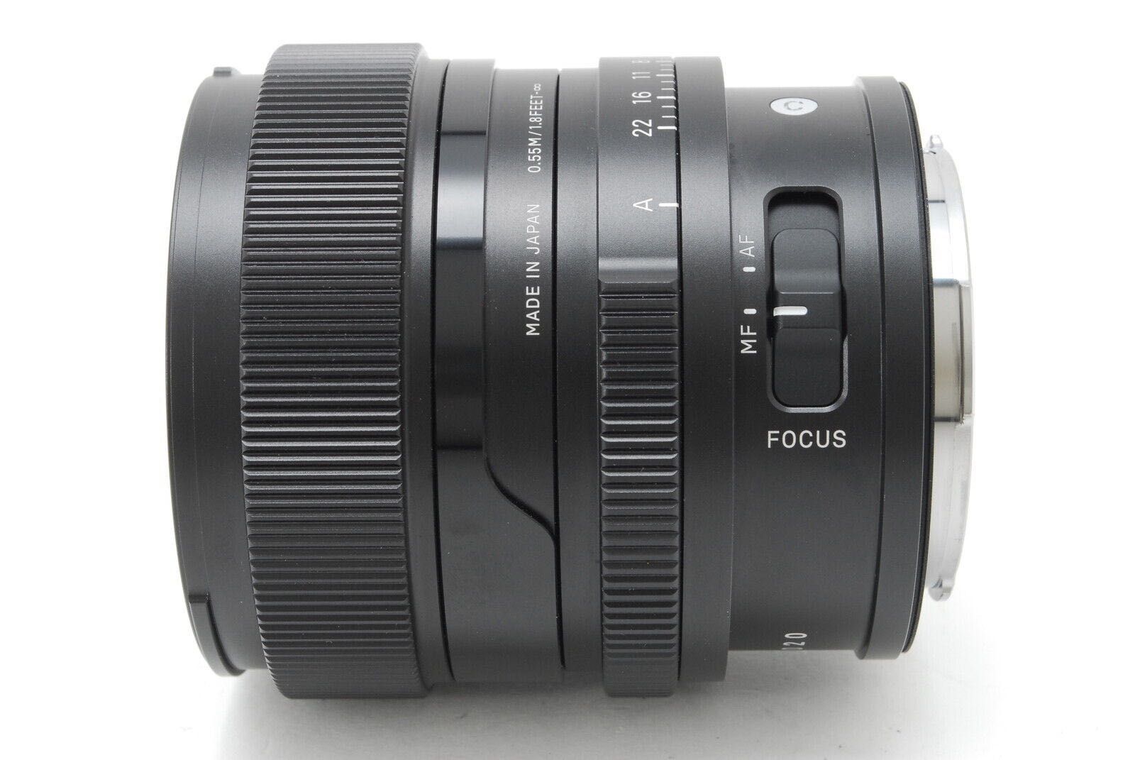 SIGMA 65mm F2.0 DG DN SONY A7IV, A7R V, A7c, A7c ii, A9 Garantie >1AN