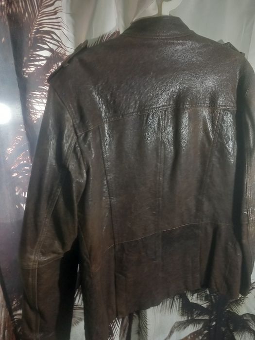 Geaca L piele Zara