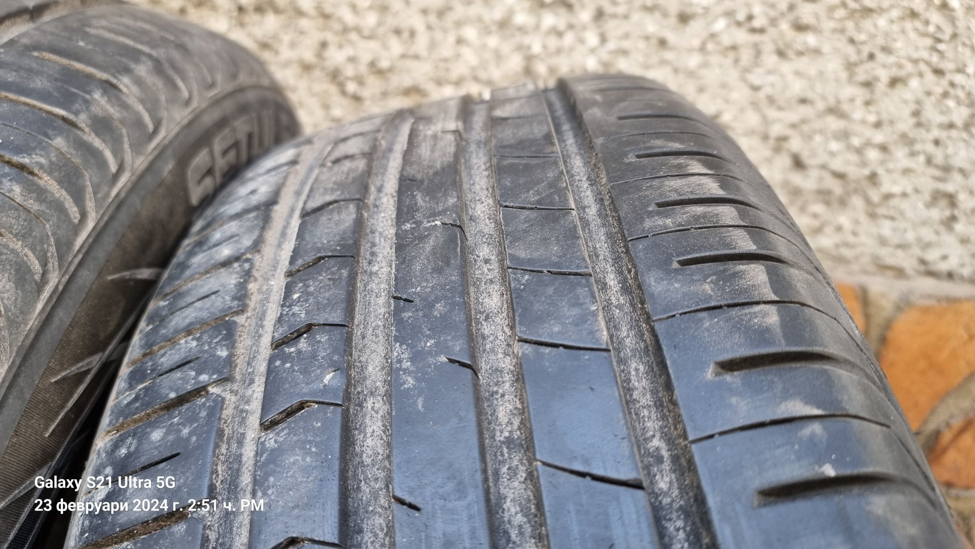 гумите са летни гуми не са карани в България въобще са 215 60 16.