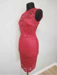 Rochie scurta rosie marimea s - m