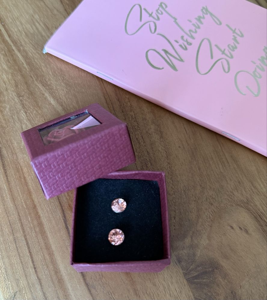 Обеци с кристали  Swarovski