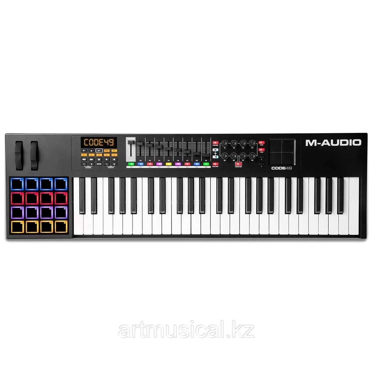 Продаётся MIDI клавиатура 3 в 1 M-Audio Code 49