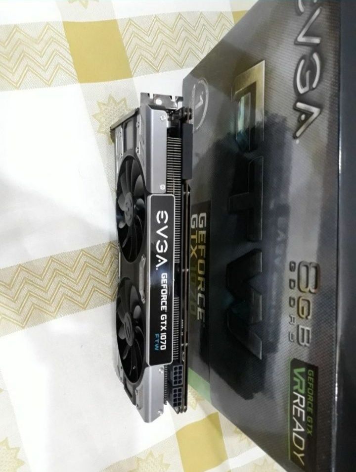 Видеокарта EVGA GTX 1070 FTW 8GB