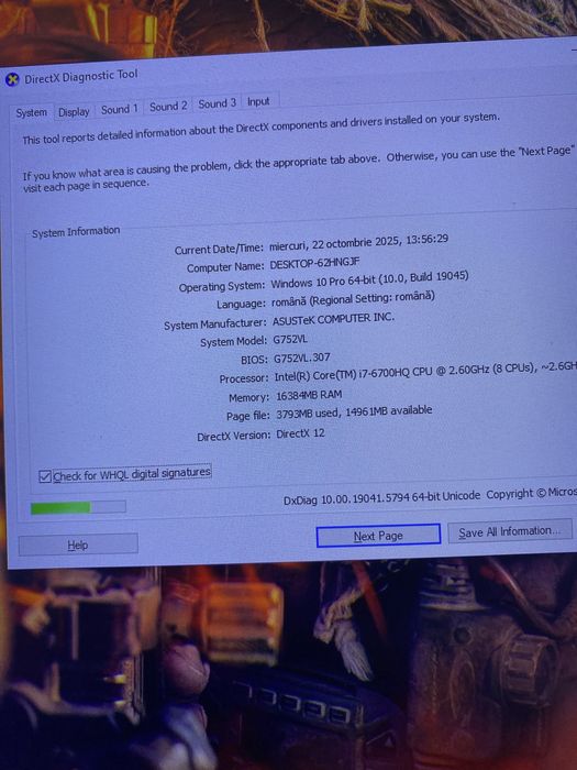 Laptop Asus Gaming 17.3 ROG